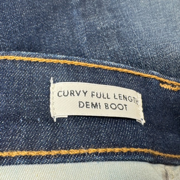 NWOT J. Crew Curve Demi Boot Dark Rinse 28 - Picture 5 of 5